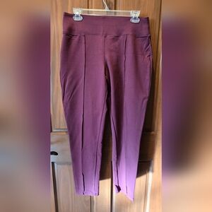 Nine West Women's Maroon Leggings